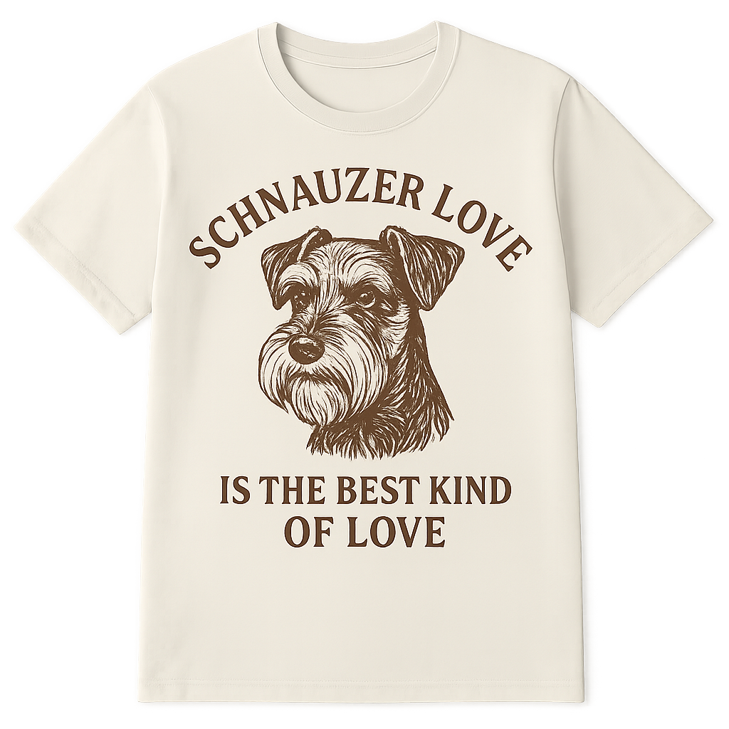 Schnauzer Love Tee