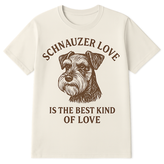 Schnauzer Love Tee