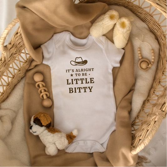 It’s Alright to Be Little Bitty Baby Onesie