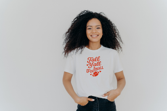 Fall Y’all & Football T-Shirt